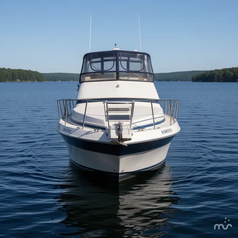 Slide: The Image of Carver Yachts 30 Santego 1989 - 2