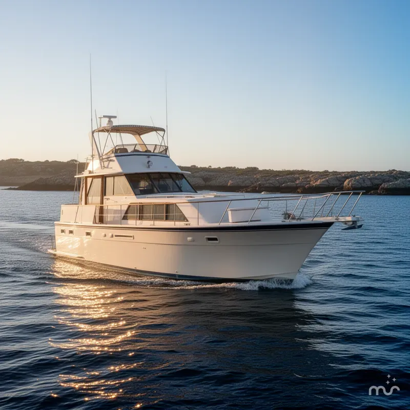 Slide: The Image of Hatteras 43 Motor Yacht 1979 - 2