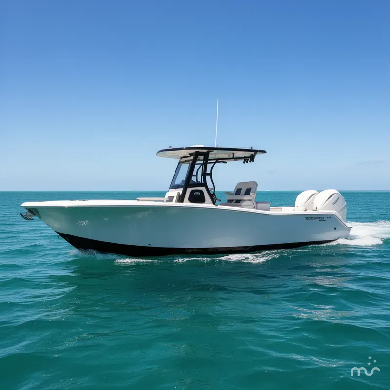 Slide: The Image of Tidewater 272 CC Adventure WITH SEAKEEPER RIDES 2025 - 2