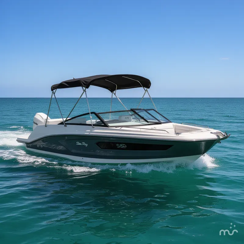Slide: The Image of Sea Ray SDX 250 Outboard 2022 - 1