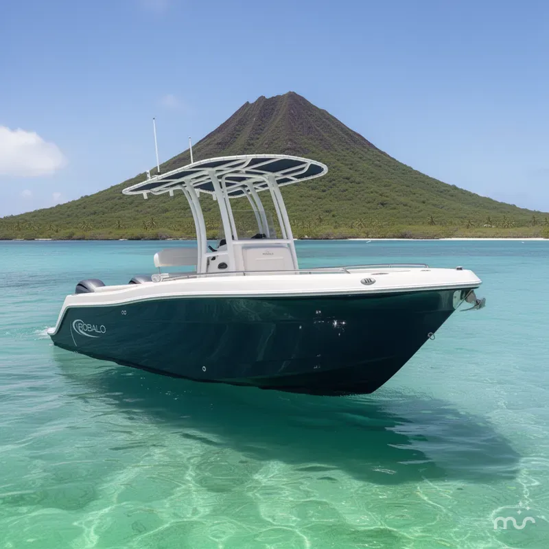 Slide: The Image of Robalo R222 Center Console 2025 - 2