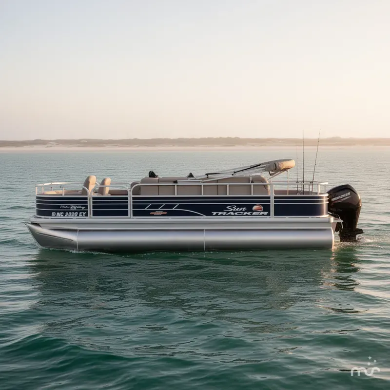 Slide: The Image of Sun Tracker Fishin' Barge 20 DLX 2023 - 0