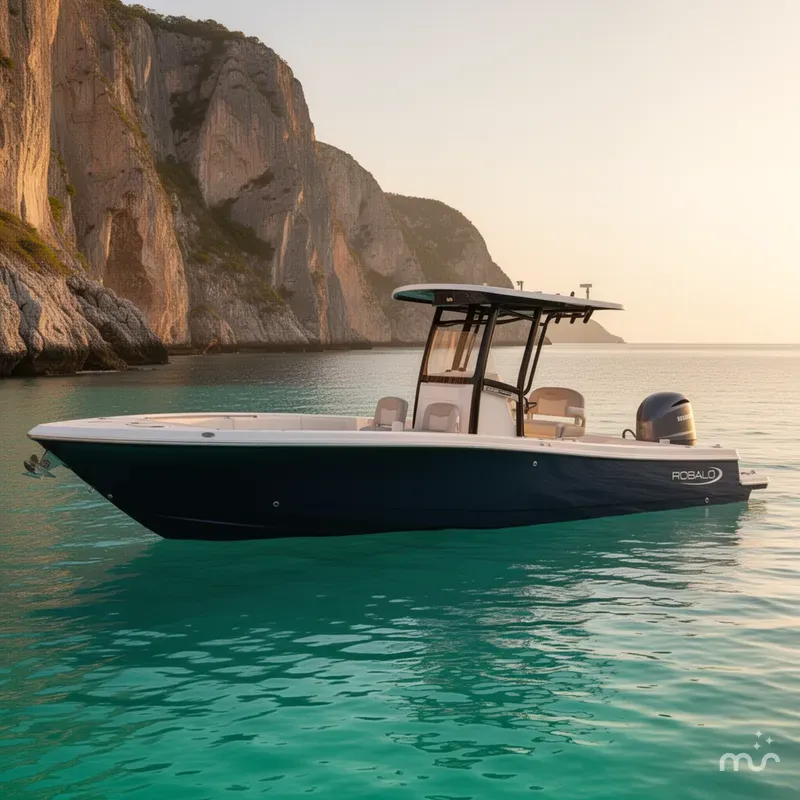 Slide: The Image of Robalo 246 Cayman 2025 - 2