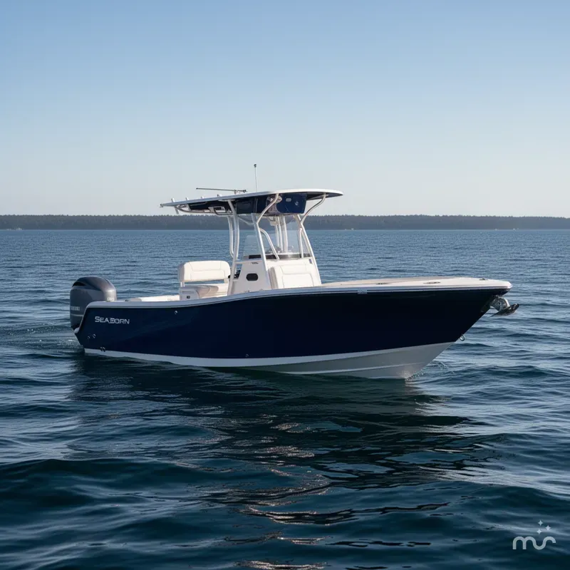 Slide: The Image of Sea Born LX22 Center Console 2023 - 0