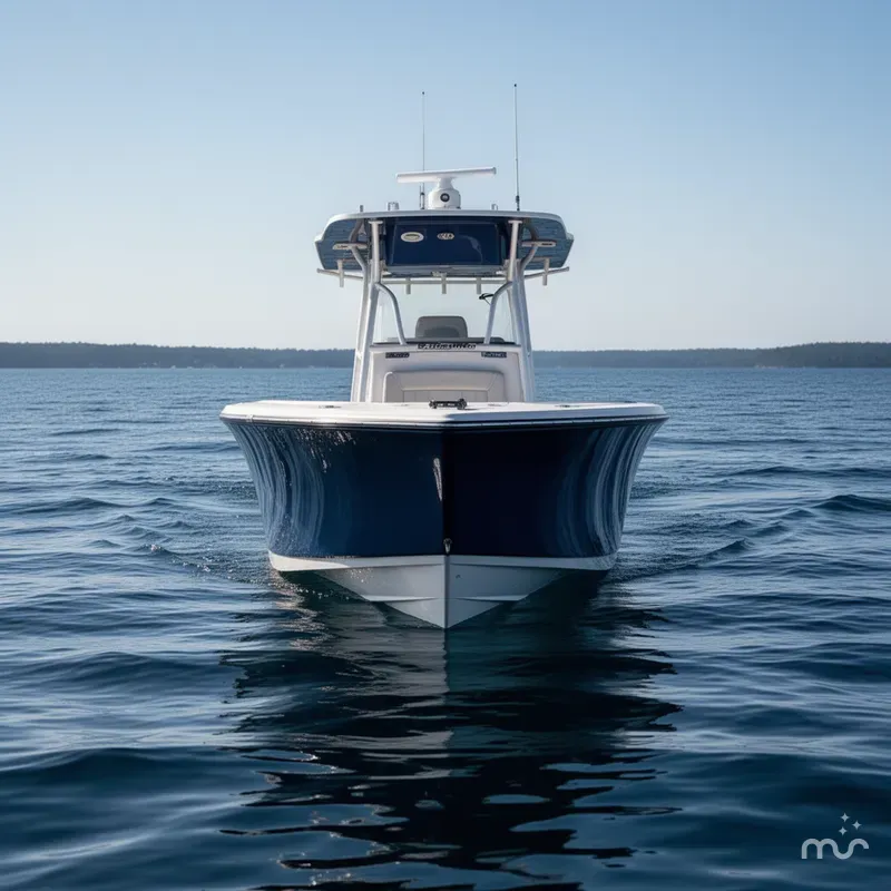 Slide: The Image of Sea Born LX22 Center Console 2023 - 2