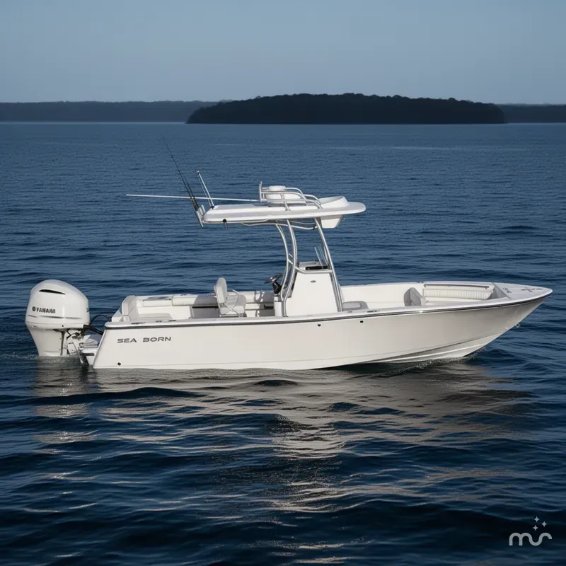 Slide: The Image of Sea Born LX24 Center Console 2023 - 0