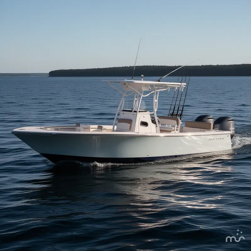 Slide: The Image of Sea Born LX24 Center Console 2023 - 3