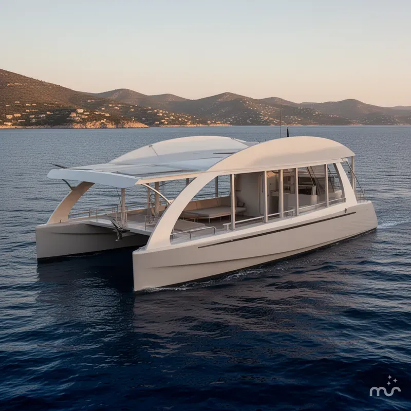 The Image of Smoky Mountain Asymmetrical foil assisted catamaran 2023 - 0