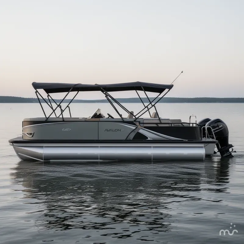 Slide: The Image of Avalon LSZ 23' Elite Windshield - Triple Toon - IN STOCK 2025 - 1