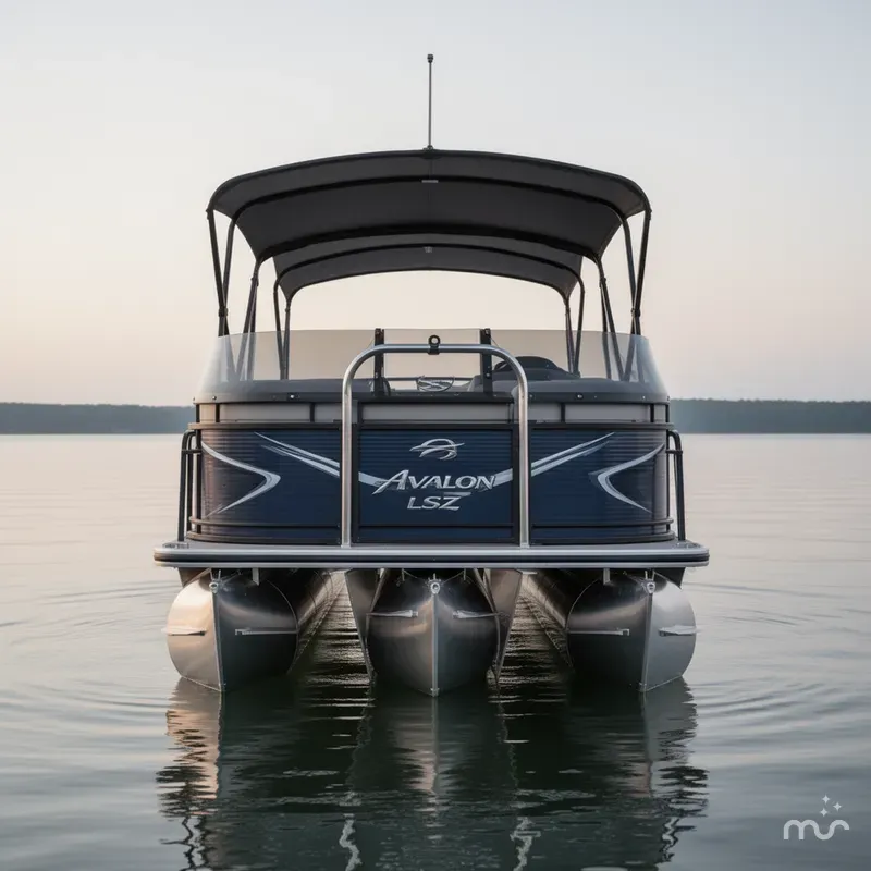 Slide: The Image of Avalon LSZ 23' Elite Windshield - Triple Toon - IN STOCK 2025 - 2