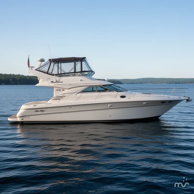 Slide: The Image of Sea Ray 400 Sedan Bridge 2001 - 0