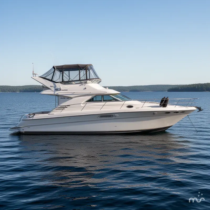 Slide: The Image of Sea Ray 400 Sedan Bridge 2001 - 2