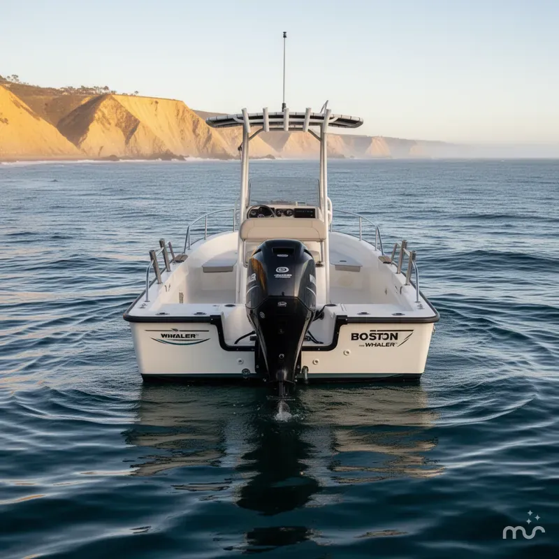 Slide: The Image of Boston Whaler 210 Montauk 2019 - 2