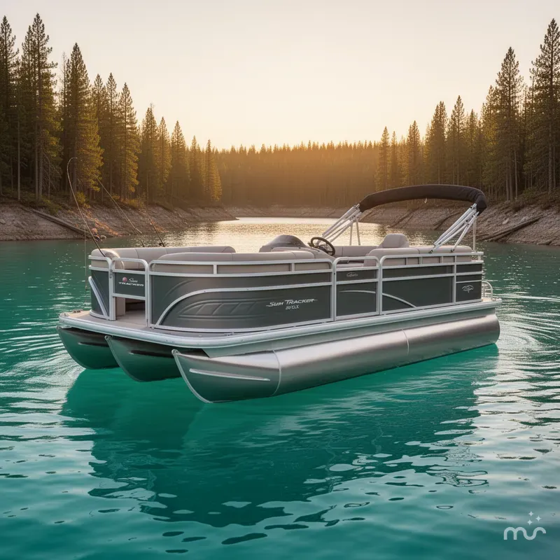 Slide: The Image of Sun Tracker Fishin' Barge 20 DLX 2024 - 0
