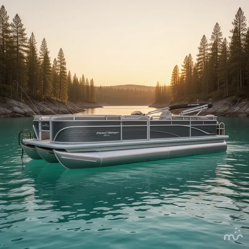 Slide: The Image of Sun Tracker Fishin' Barge 20 DLX 2024 - 2