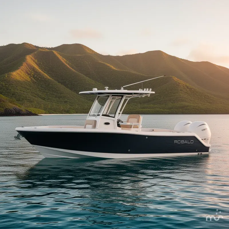 Slide: The Image of Robalo R250 Center Console 2025 - 2