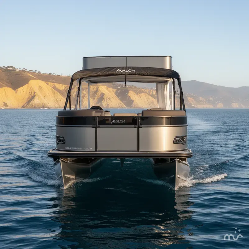 Slide: The Image of Avalon Catalina Cruise Funship w/ 150 HP Mercury! 2025 - 2