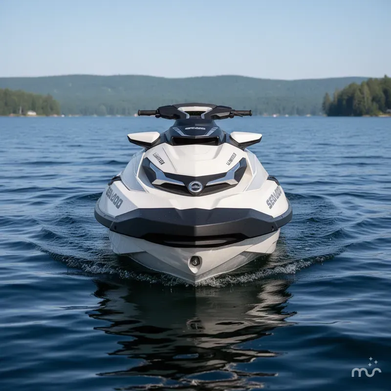 Slide: The Image of Sea-Doo GTX™ Limited 300 White Pearl Premium 2024 - 1