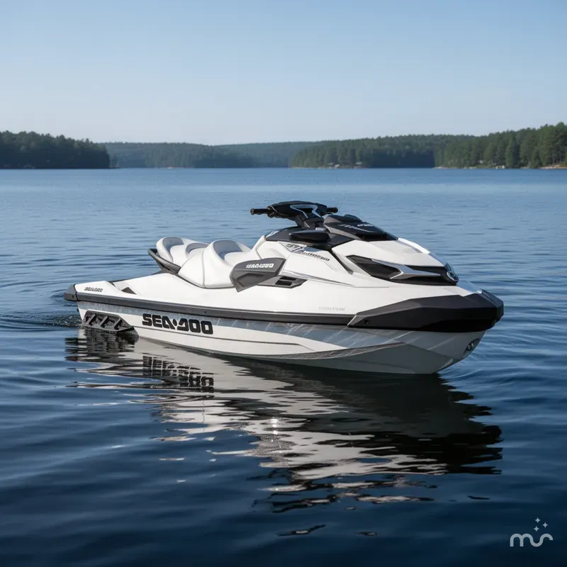 Slide: The Image of Sea-Doo GTX™ Limited 300 White Pearl Premium 2024 - 2