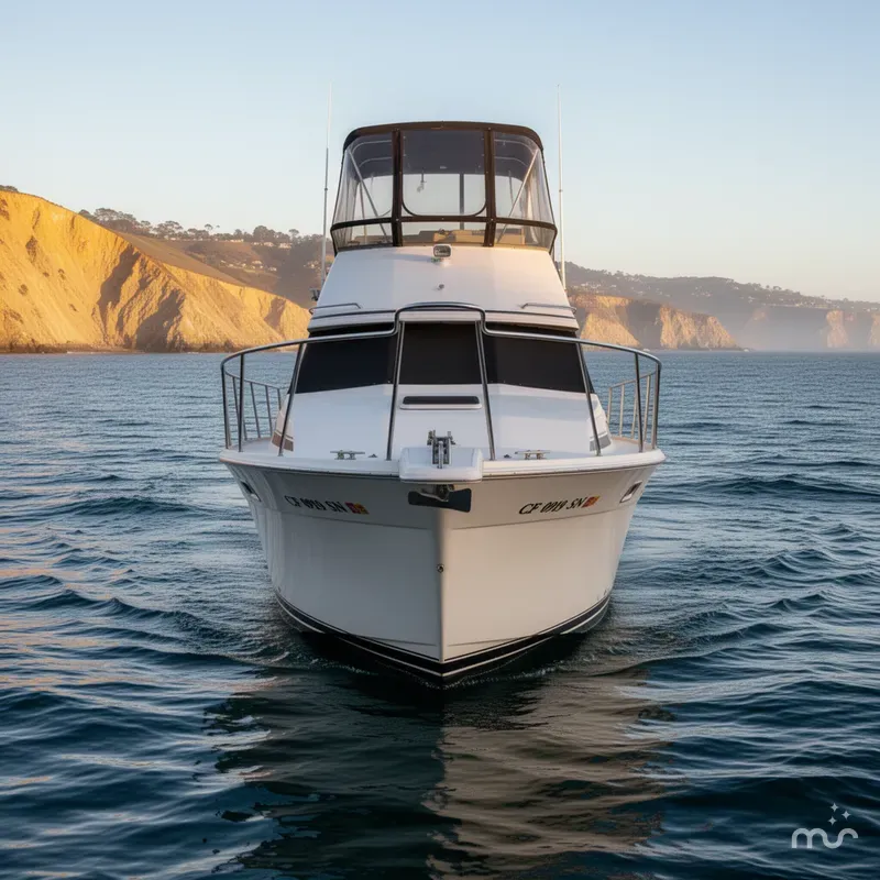 Slide: The Image of Bayliner 3288 Motoryacht 1989 - 2