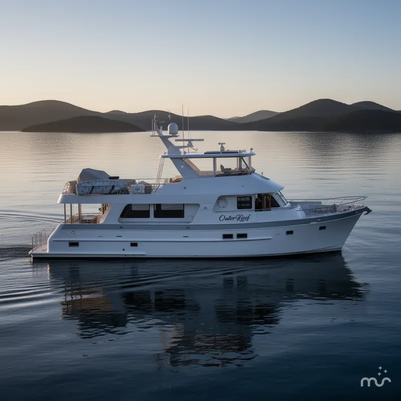 Slide: The Image of Outer Reef 720 Motoryacht 2022 - 4