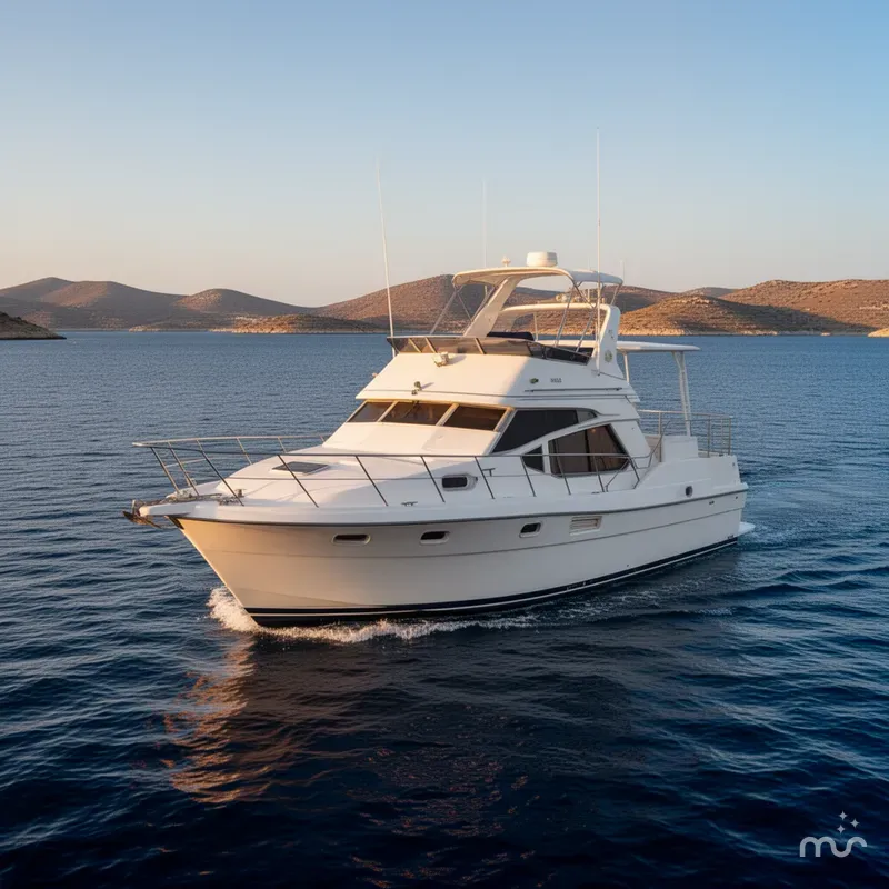 Slide: The Image of Bayliner 4087 Aft Cabin Motoryacht 2000 - 2