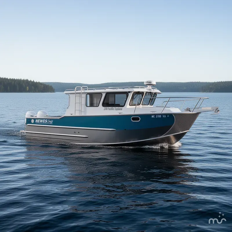 Slide: The Image of Hewescraft 270 Pacific Explorer 2024 - 0