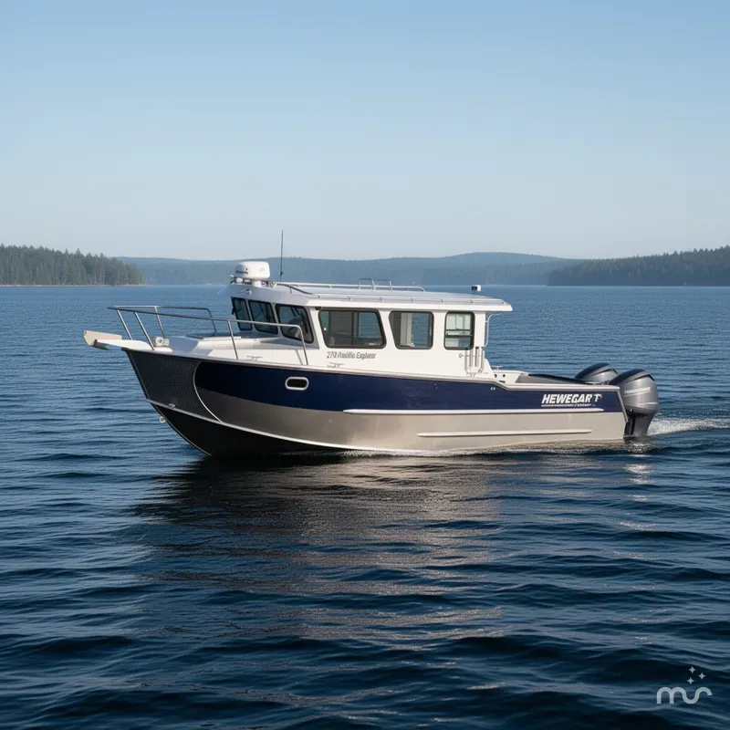 Slide: The Image of Hewescraft 270 Pacific Explorer 2024 - 1