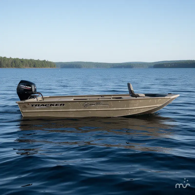 Slide: The Image of Tracker Grizzly 1654 T Sportsman 2025 - 0