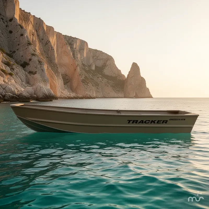 Slide: The Image of Tracker Grizzly 1236 Utility 2025 - 2
