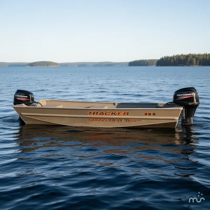 Slide: The Image of Tracker Grizzly 1036 Utility 2025 - 2