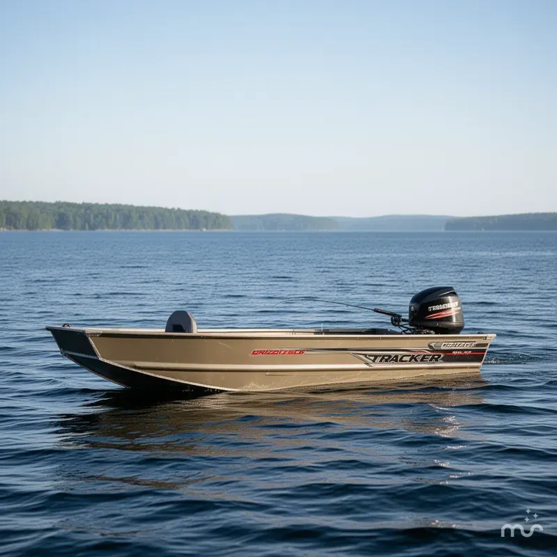 Slide: The Image of Tracker Grizzly 1036 Utility 2025 - 2