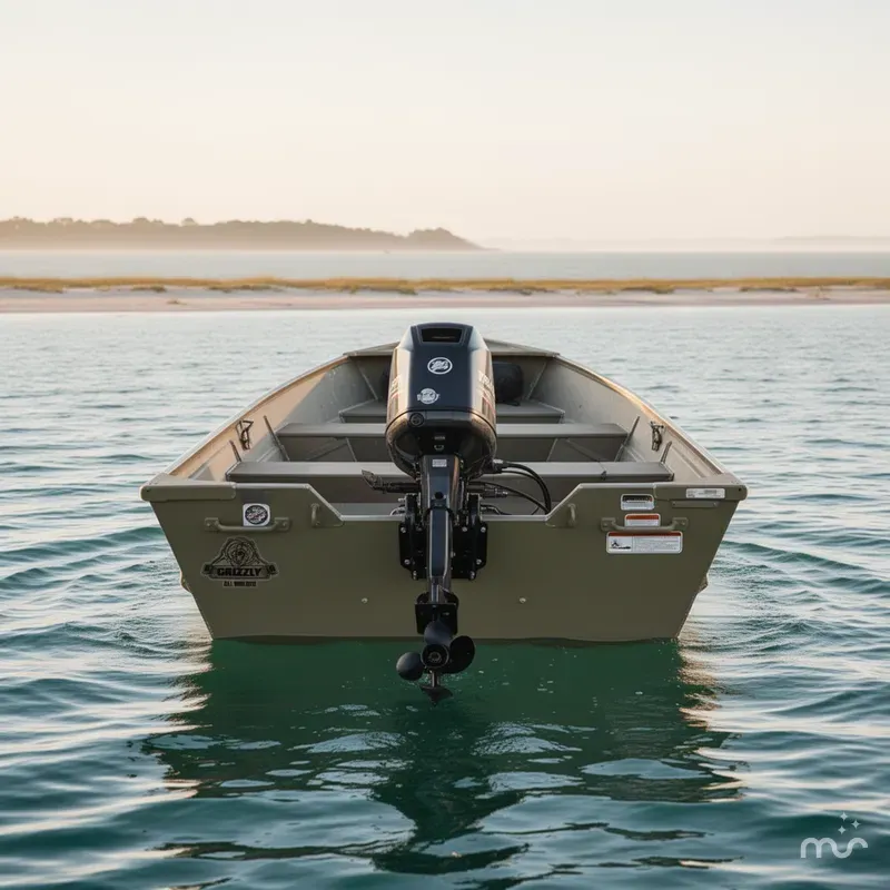 Slide: The Image of Tracker Grizzly 1236 Utility 2025 - 2