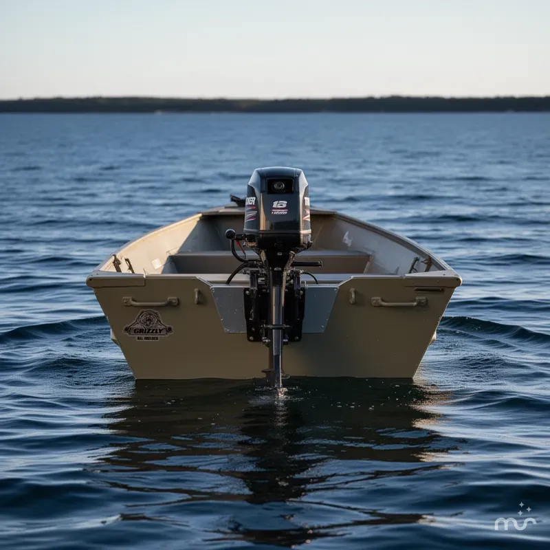 Slide: The Image of Tracker Grizzly 1236 Utility 2025 - 2