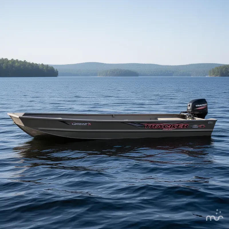 Slide: The Image of Tracker Grizzly 1436 Utility 2025 - 1