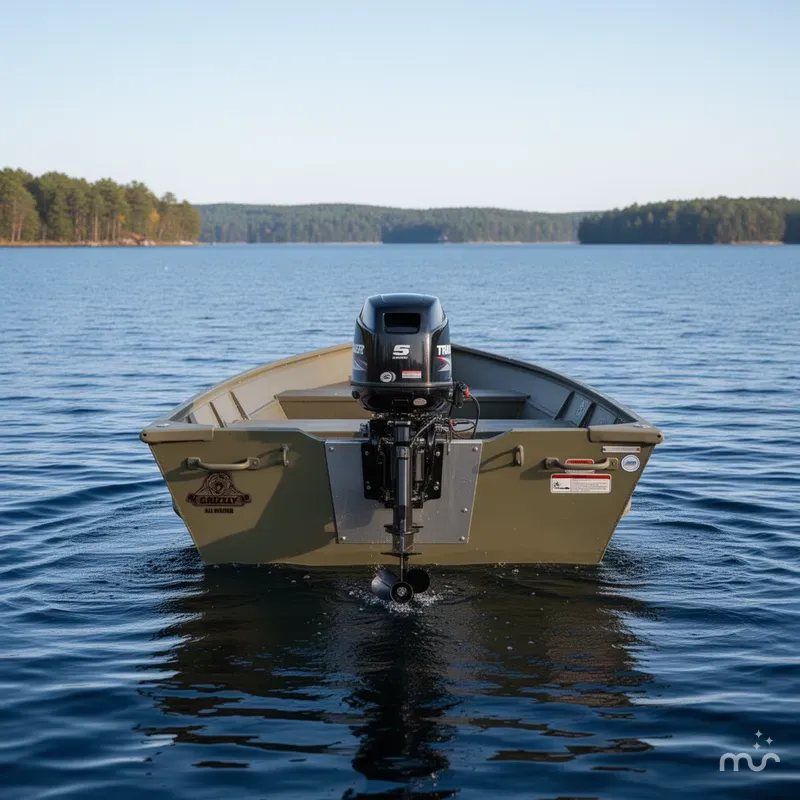 Slide: The Image of Tracker Grizzly 1436 Utility 2025 - 2