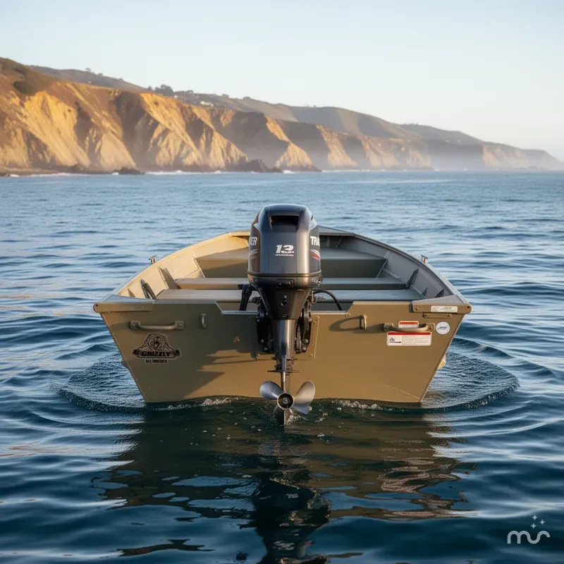 Slide: The Image of Tracker Grizzly 1236 Utility 2025 - 2