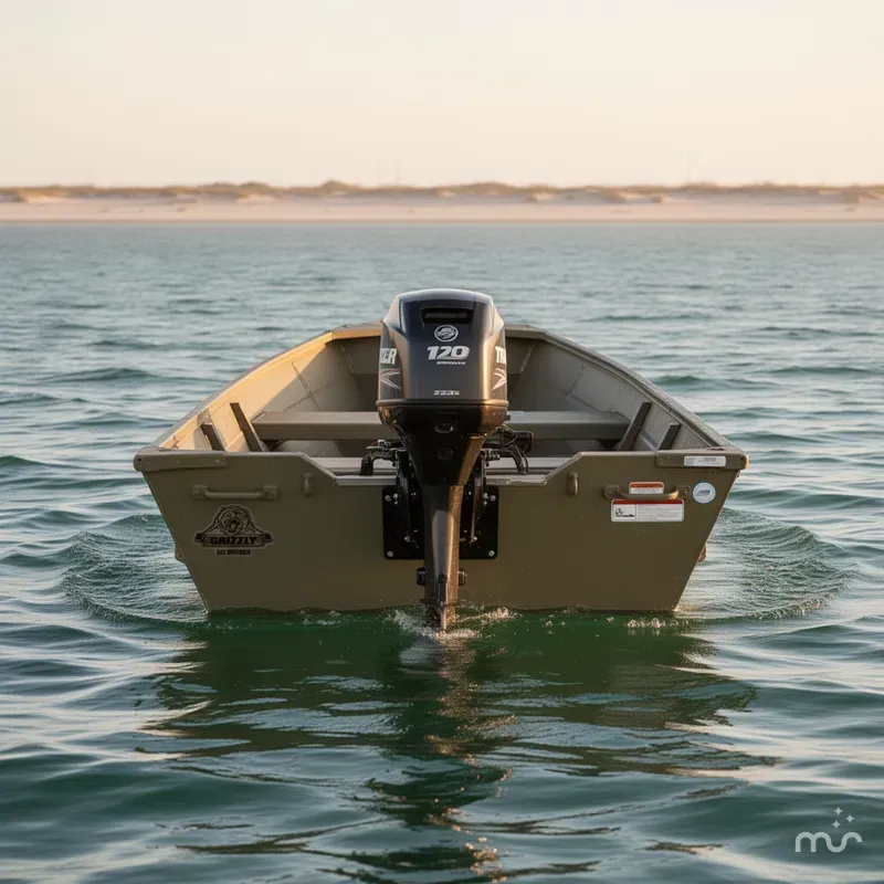 Slide: The Image of Tracker Grizzly 1236 Utility 2025 - 2