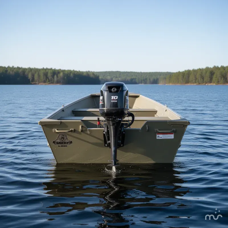 Slide: The Image of Tracker Grizzly 1236 Utility 2025 - 2