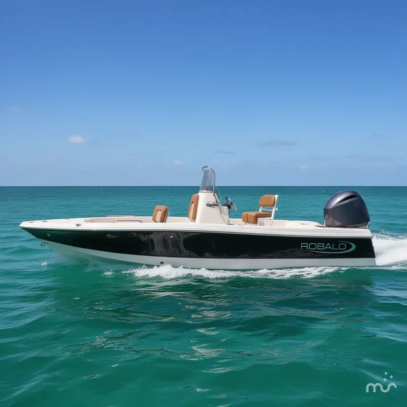 Slide: The Image of Robalo 206 Cayman 2025 - 2