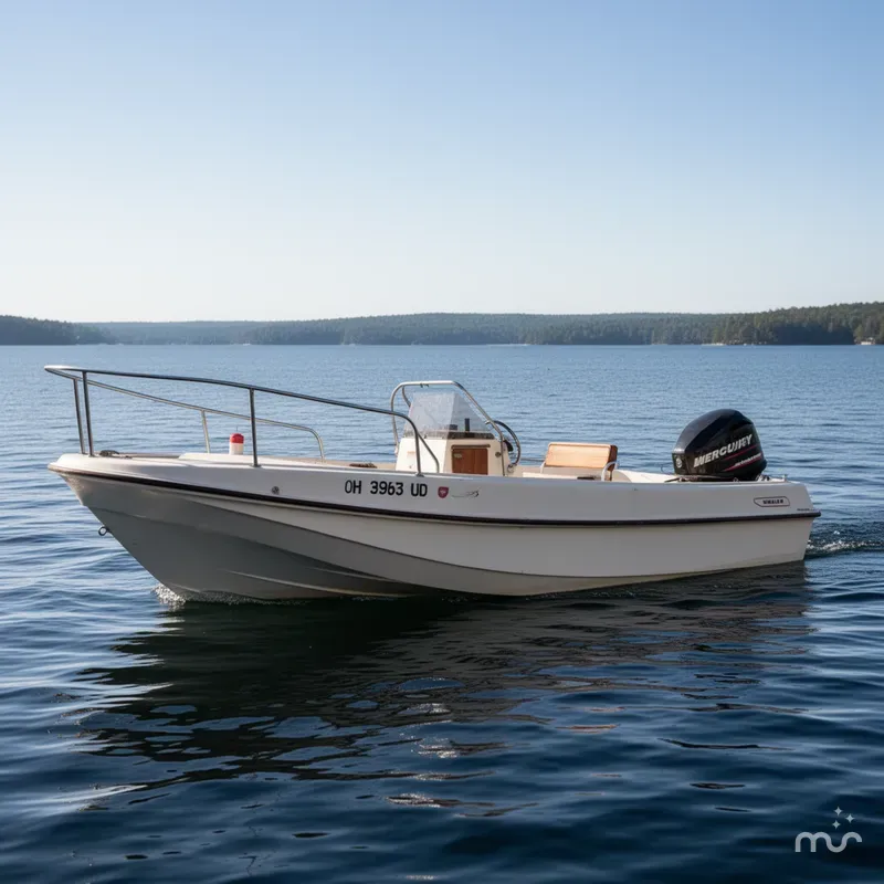 Slide: The Image of Boston Whaler 190 Outrage 1976 - 1