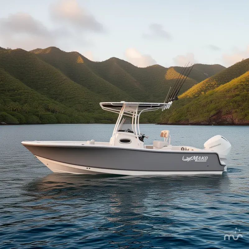 Slide: The Image of Mako 214 Center Console 2024 - 2