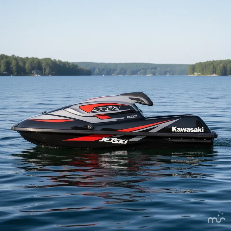 Slide: The Image of Kawasaki Jet Ski SX-R 160 2024 - 1