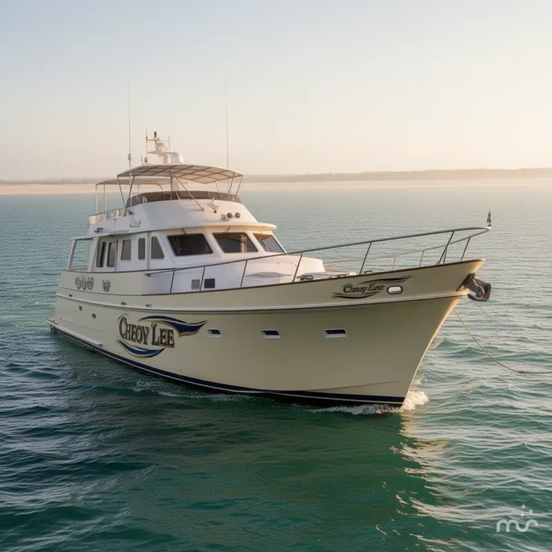 Slide: The Image of Cheoy Lee 66 Long Range Motor Yacht 1986 - 0