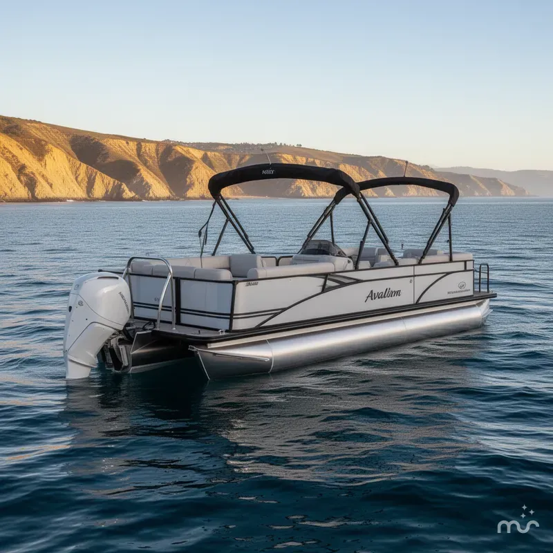 Slide: The Image of Avalon 25' Catalina Platinum Entertainer w/ 250HP Mercury Verado! 2025 - 1