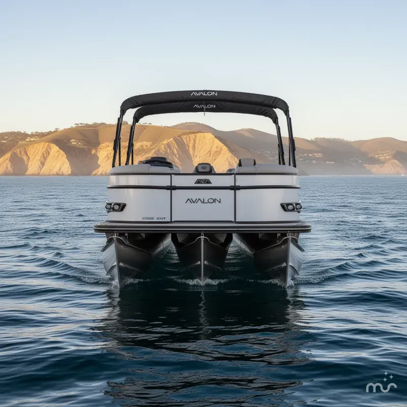 Slide: The Image of Avalon 25' Catalina Platinum Entertainer w/ 250HP Mercury Verado! 2025 - 3