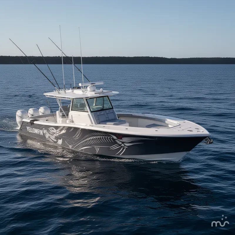 Slide: The Image of Yellowfin 42 Offshore 2022 - 0
