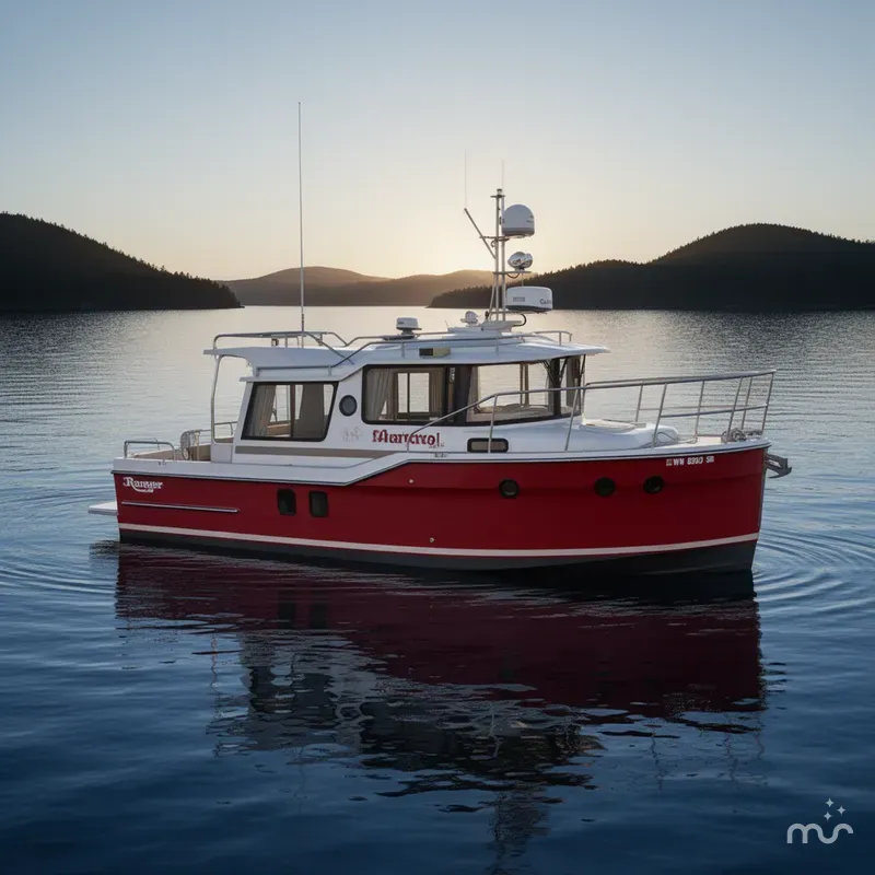 Slide: The Image of Ranger Tug R-29S FRACTIONAL OWNERSHIP 2019 - 2