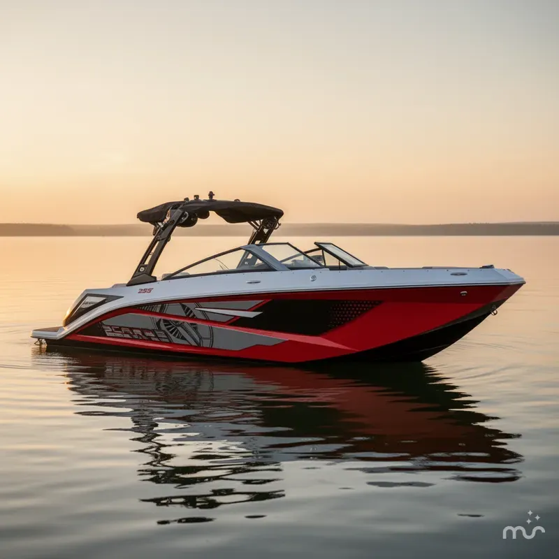 Slide: The Image of Scarab 285 LX Wake 2025 - 0
