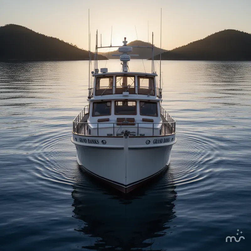 Slide: The Image of Grand Banks 36 Europa 1990 - 2